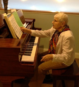 Evelyn performs at Hospice of Chesapeake 